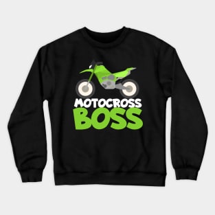 Motocross boss Crewneck Sweatshirt